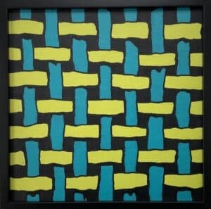 30x30cm Akryl Maleri - Belts