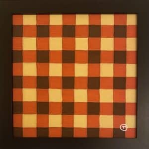 20x20cm Tusj - Abstrakt 5e