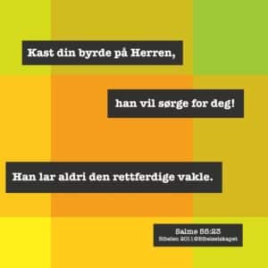 20x20cm Aluminiums Trykk - Kast din byrde